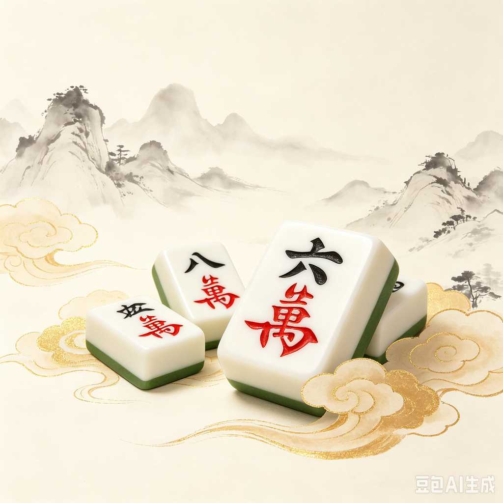 custom gradient mahjong tiles